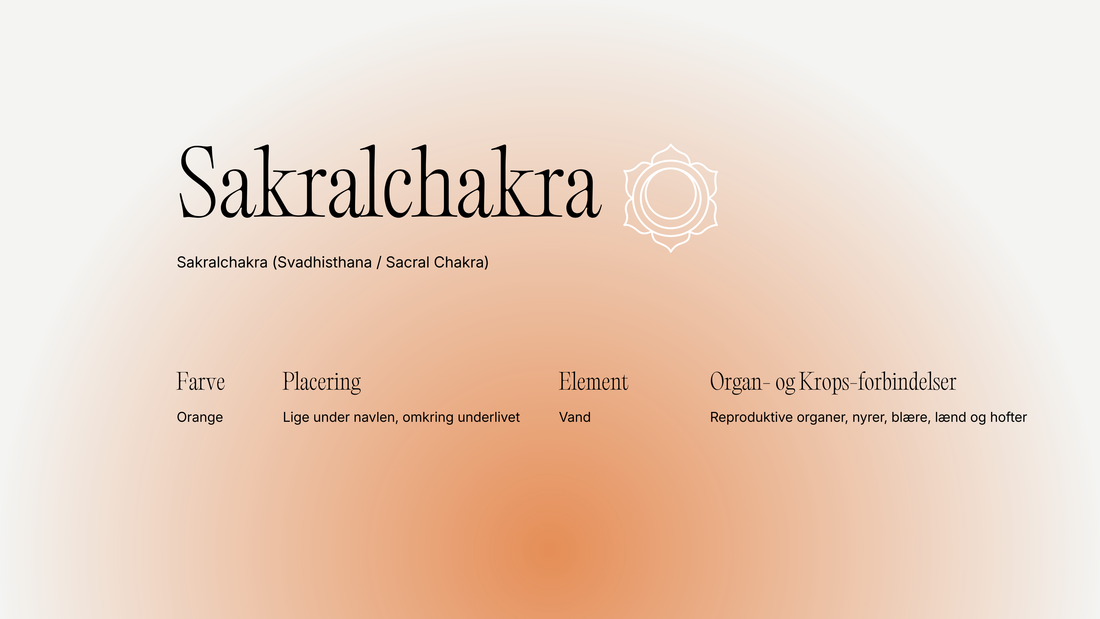 Sakralchakra (Svadhisthana): kreativitet, følelser og energiflow